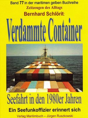 cover image of Verdammte Container